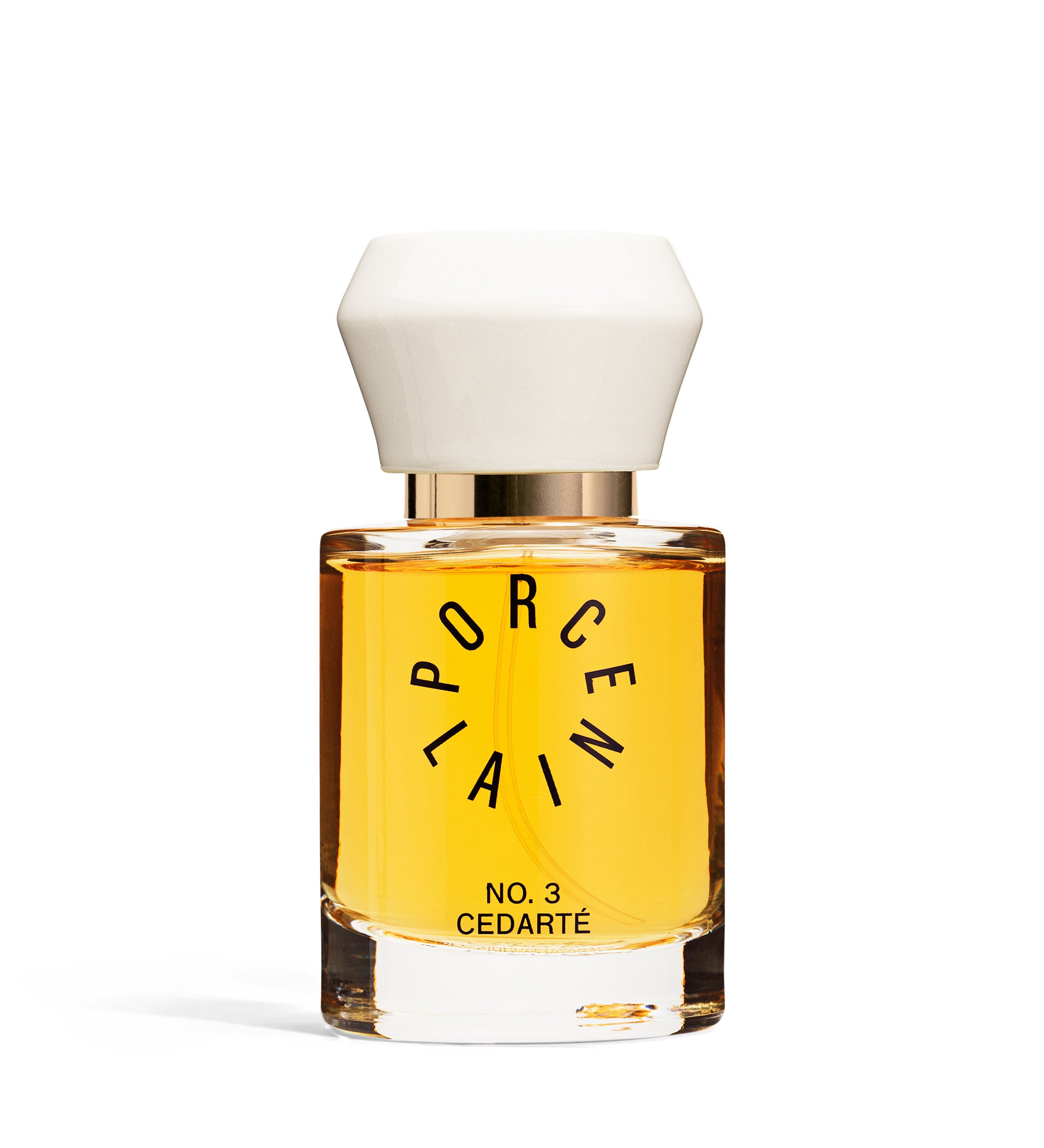 Porcelain Perfumery Cedarté 50 ML Parfume Glass with Porcelain Lid