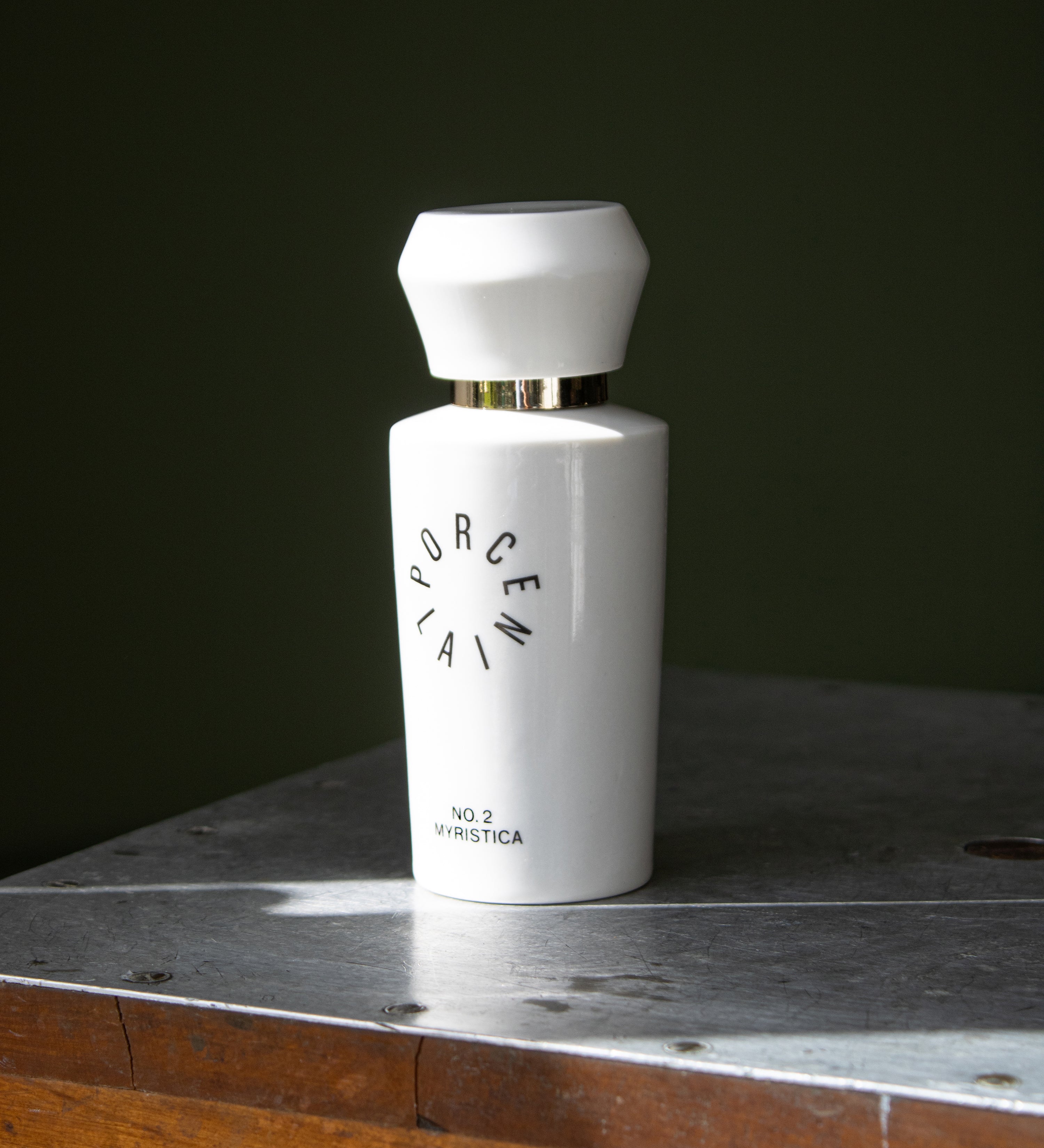 Porcelain Perfumery Myristica 65 ML Parfume Full Porcelain Bottle