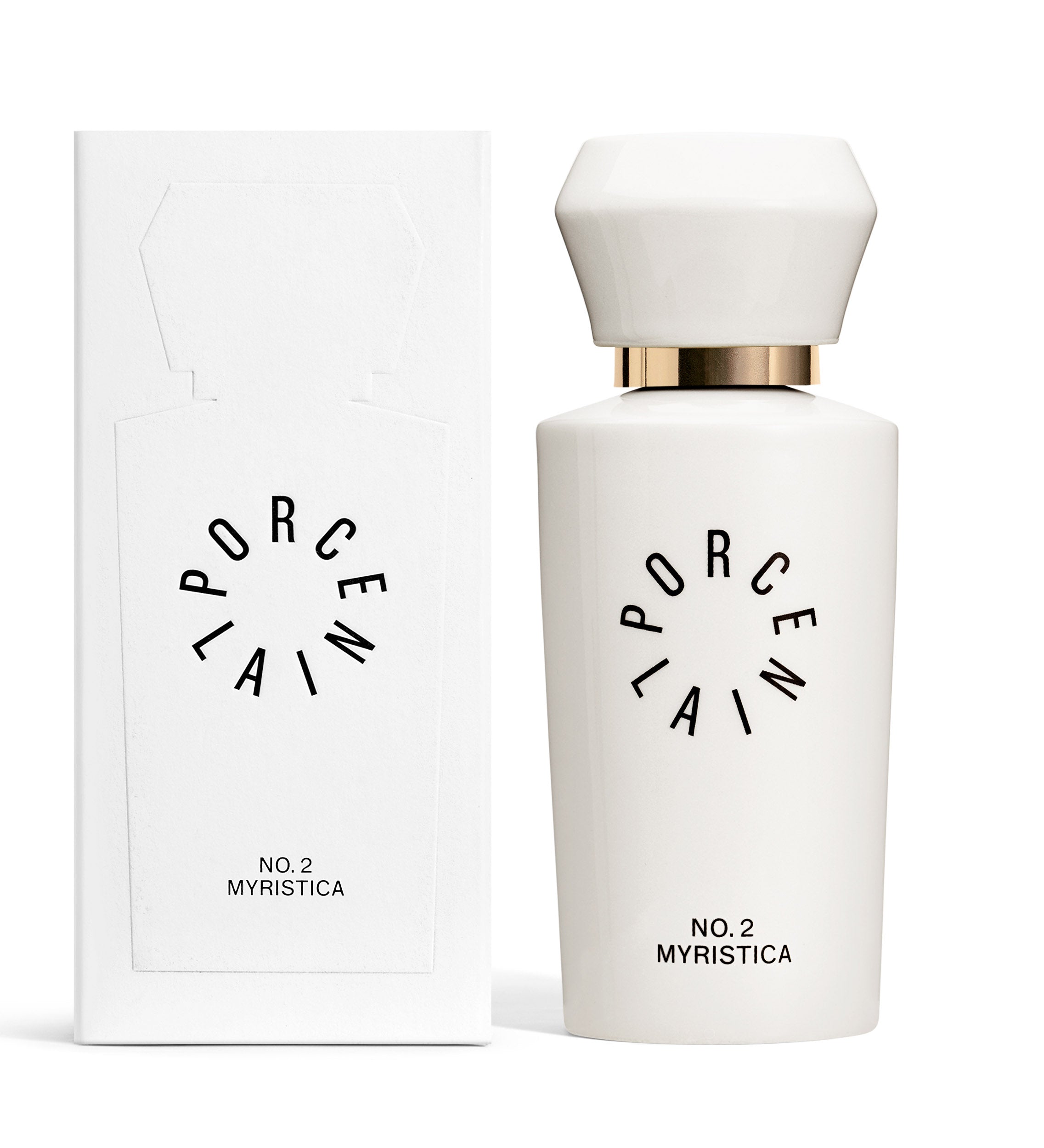 Porcelain Perfumery Myristica 65 ML Parfume Full Porcelain Bottle
