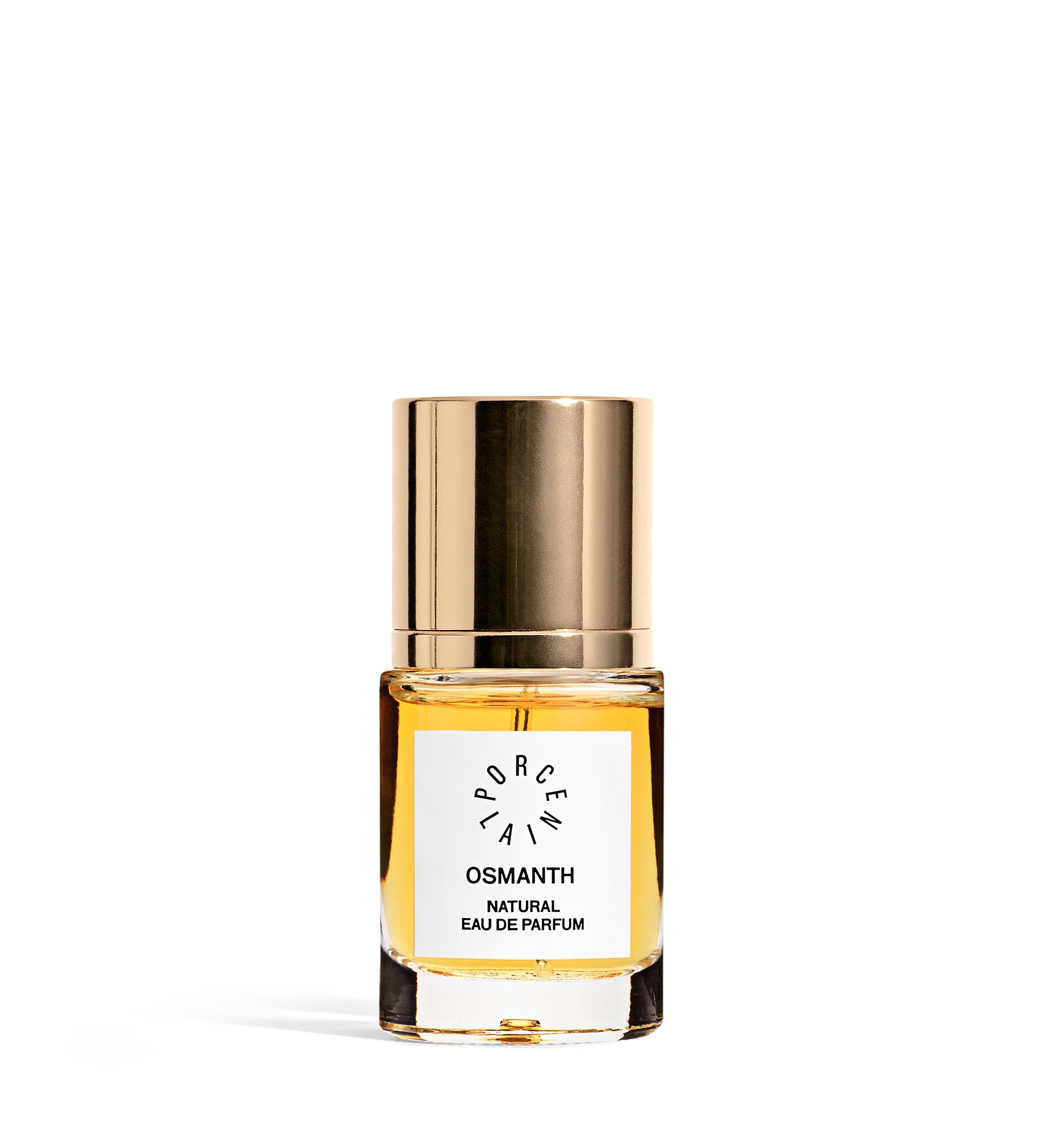 Porcelain Perfumery Osmanth 15ML Parfume Glass with Golden Lid
