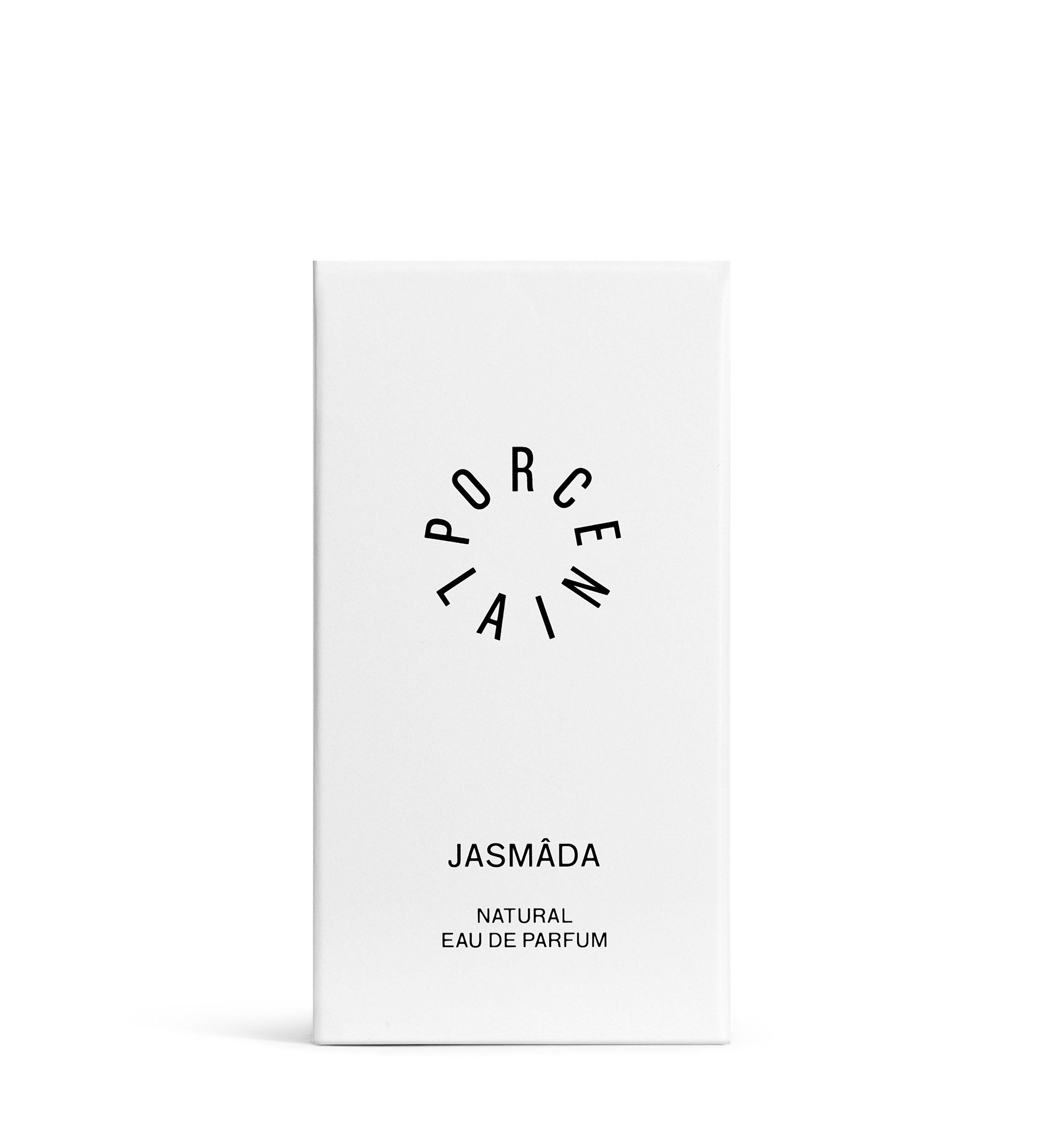 Porcelain Perfumery Jasmada 50ML Parfume Glass with Golden Lid