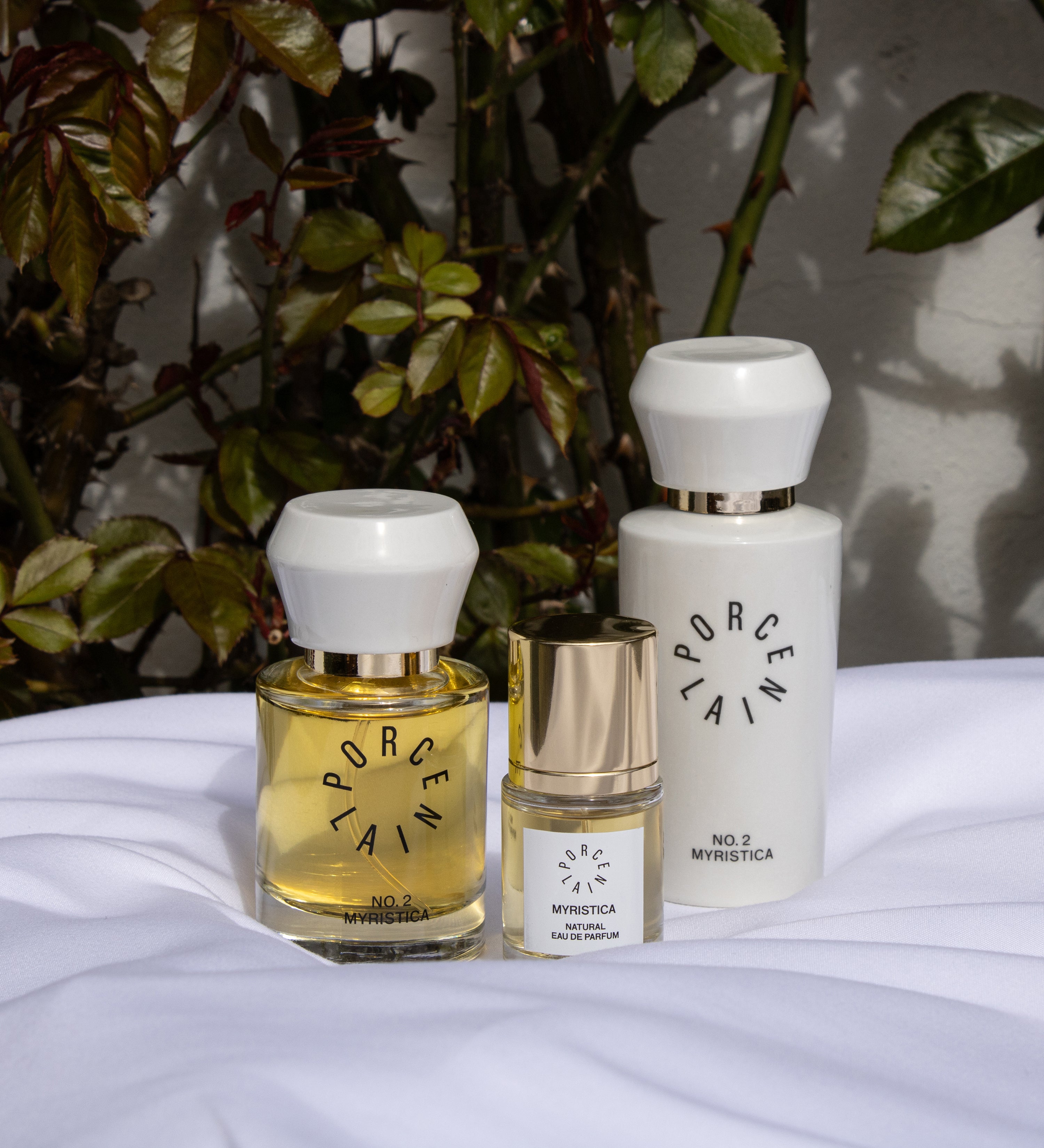 Porcelain Perfumery Myristica 65 ML Parfume Full Porcelain Bottle