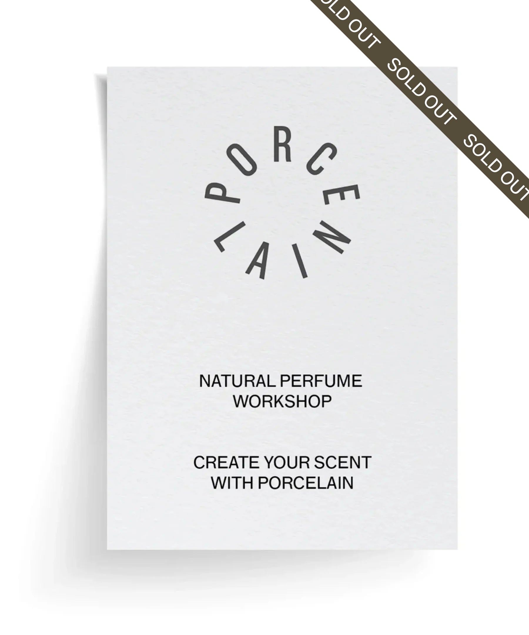 Porcelain Perfumery Perfume workshop - Spring Workshop